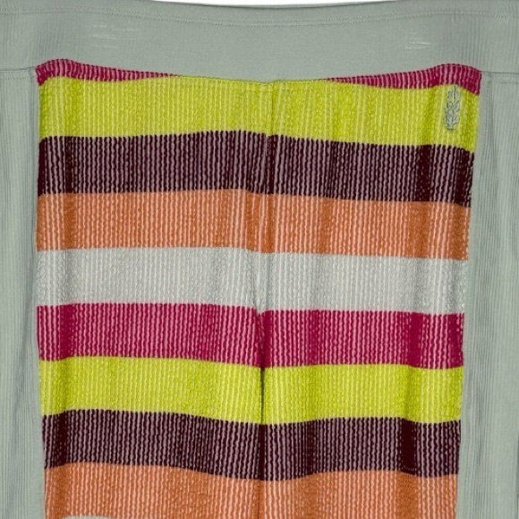 Free People Movement Melody Kick Flares Sherbet Stripe Yoga Pants Size Large EUC - Picture 5 of 14
